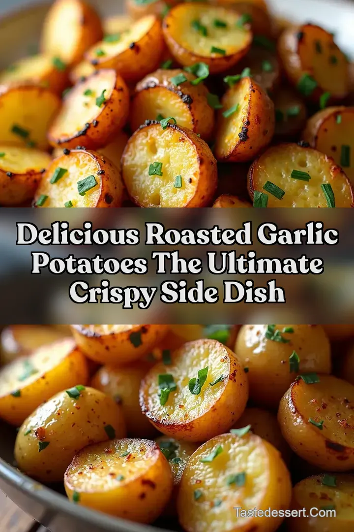 Delicious Roasted Garlic Potatoes The Ultimate Crispy Side Dish