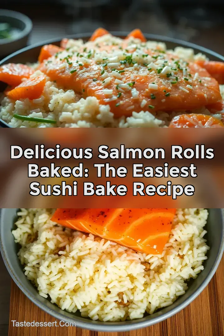 Delicious Salmon Rolls Baked: The Easiest Sushi Bake Recipe