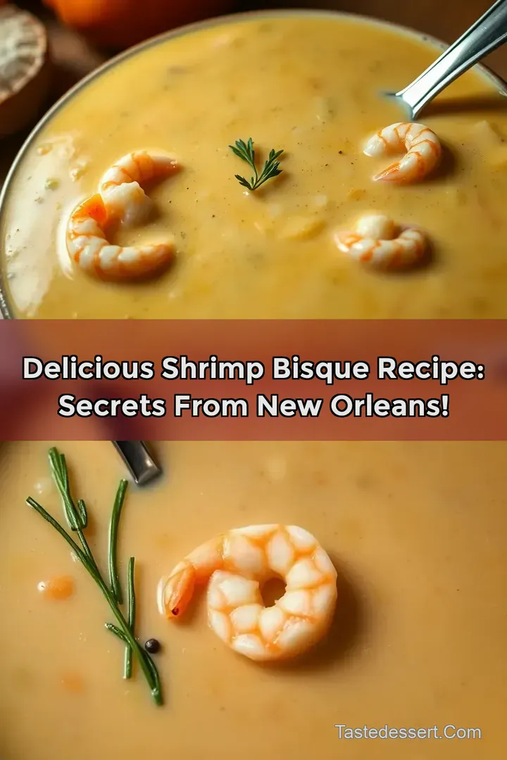 Delicious Shrimp Bisque Recipe: Secrets from New Orleans!