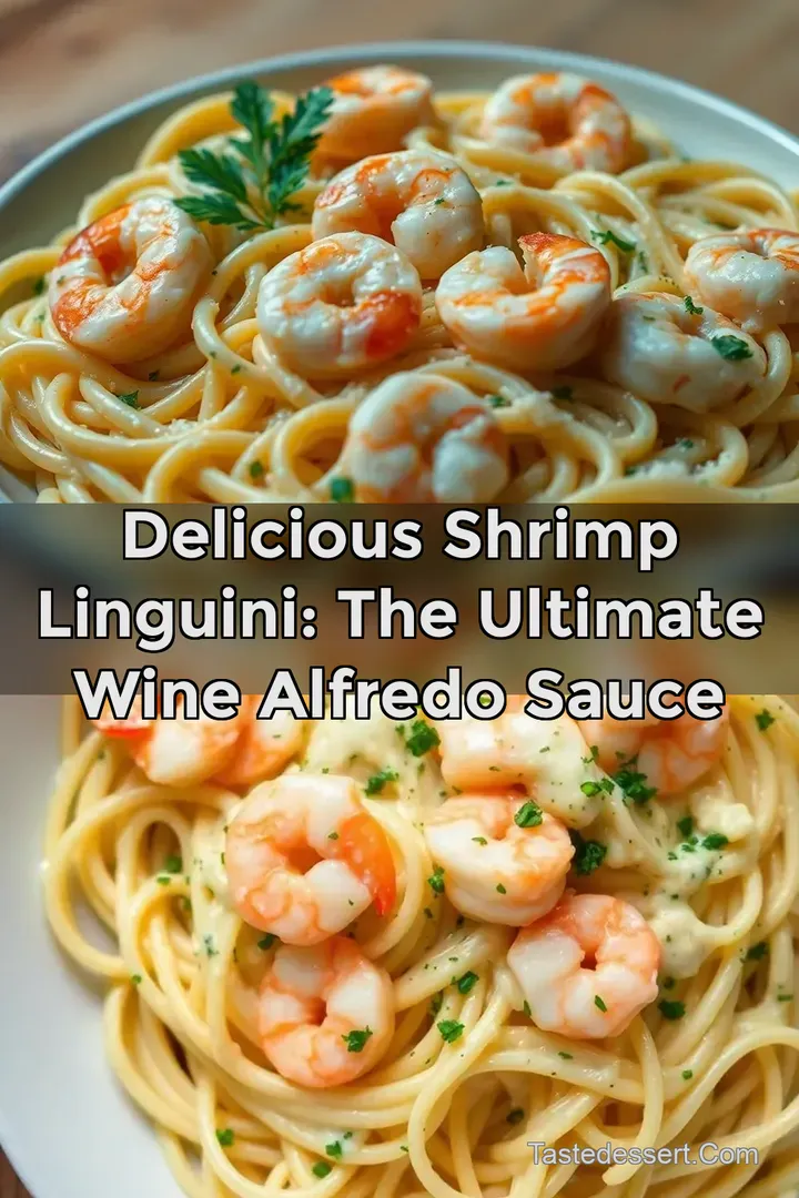 Delicious Shrimp Linguini: The Ultimate Wine Alfredo Sauce