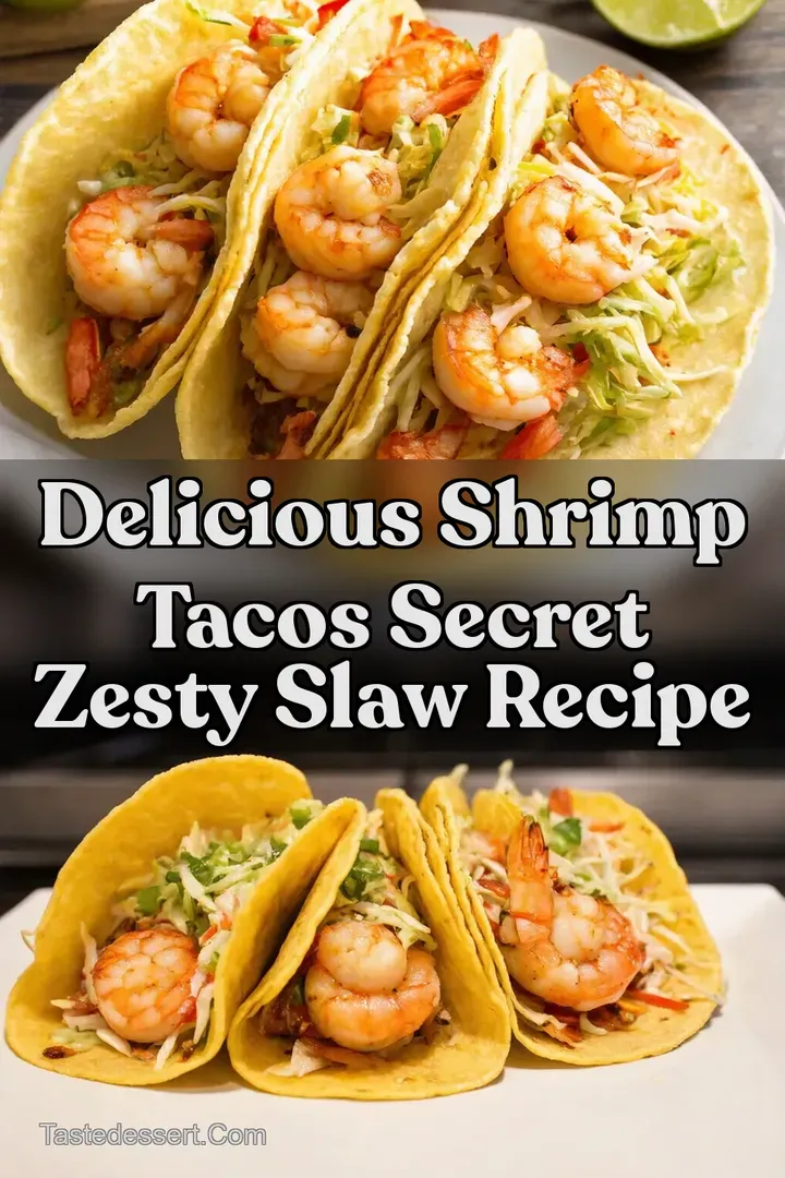 Delicious Shrimp Tacos Secret Zesty Slaw Recipe