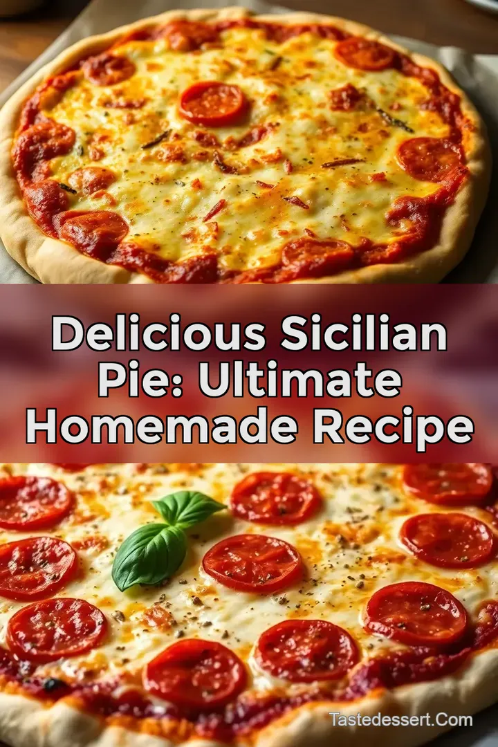 Delicious Sicilian Pie: Ultimate Homemade Recipe