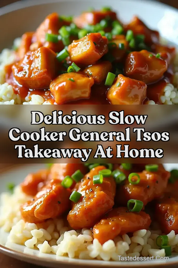 Delicious Slow Cooker General Tsos Takeaway At Home