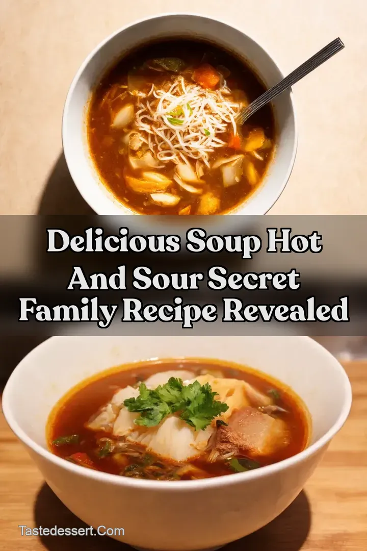 Delicious Soup Hot And Sour Secret Family Recipe Revealed