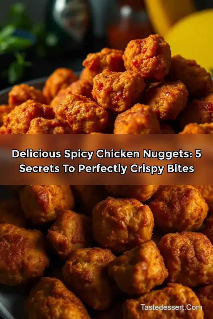 Delicious Spicy Chicken Nuggets: 5 Secrets to Perfectly Crispy Bites