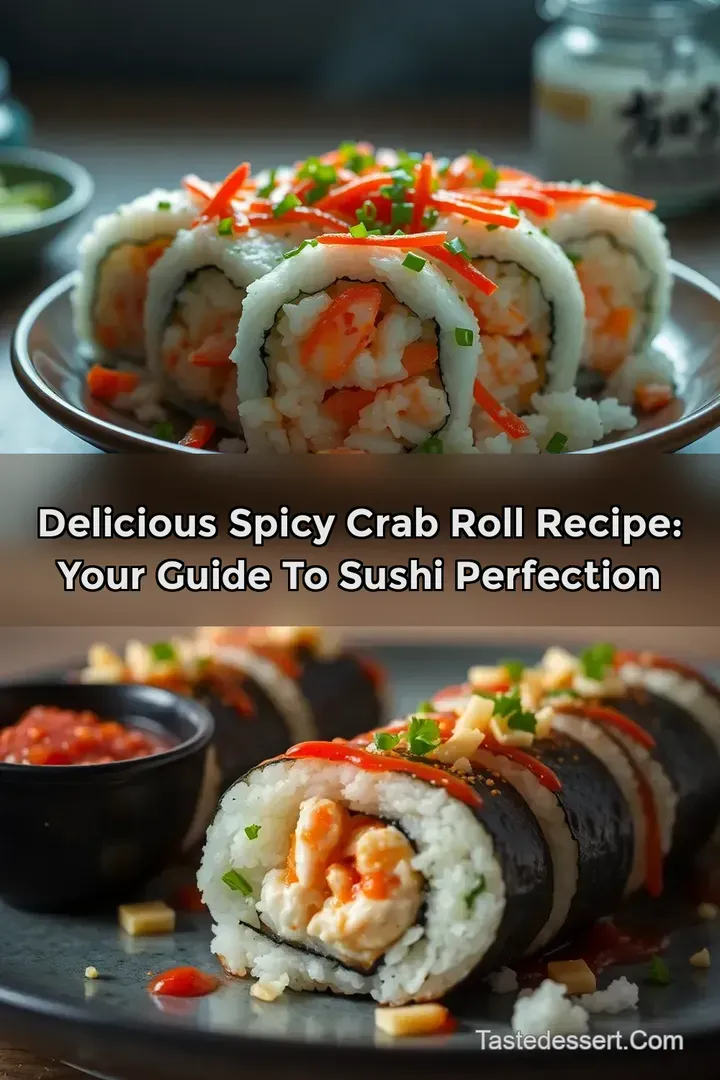 Delicious Spicy Crab Roll Recipe: Your Guide to Sushi Perfection