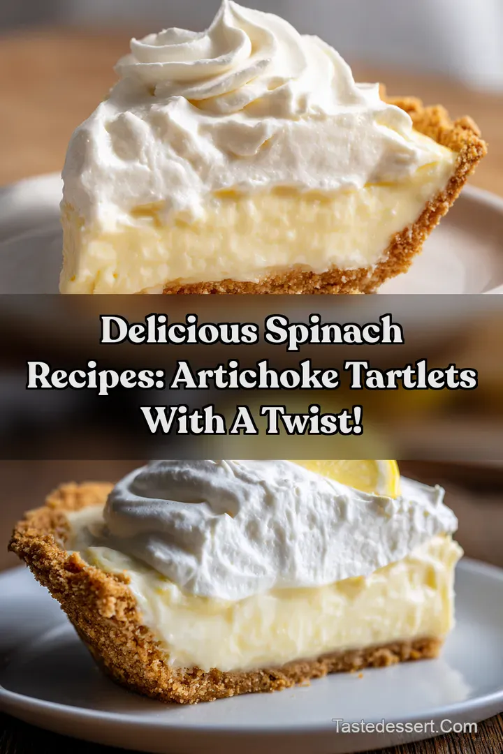 Delicious Spinach Recipes: Artichoke Tartlets with a Twist! : PIN FOR LATER Delicious Spinach Recipes: Artichoke Tartlets with a Twist!