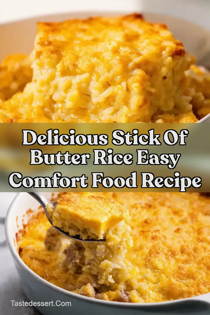 Delicious Stick of Butter Rice Easy Comfort Food Recipe