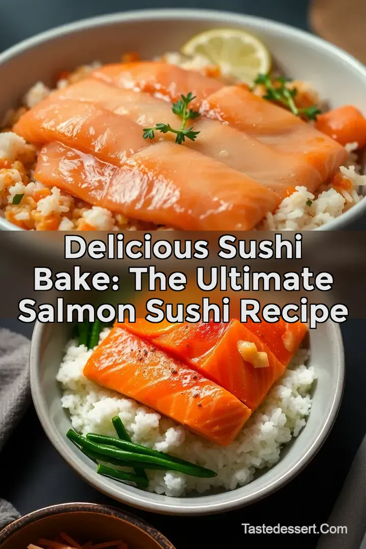 Delicious Sushi Bake: The Ultimate Salmon Sushi Recipe