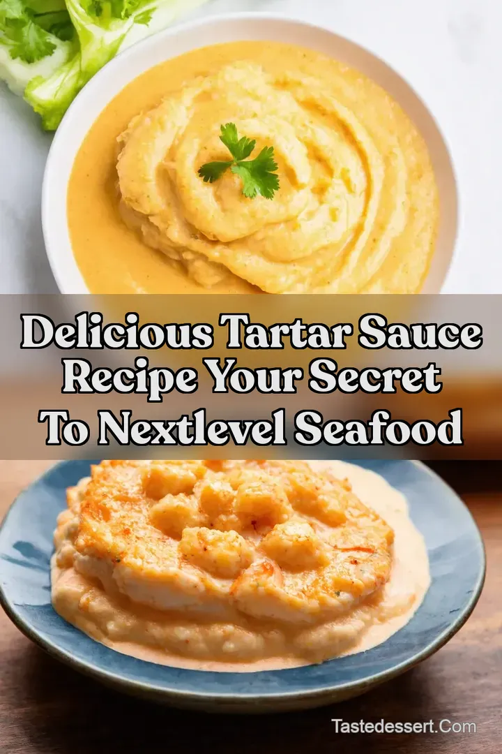 Delicious tartar sauce Recipe Your Secret to NextLevel Seafood