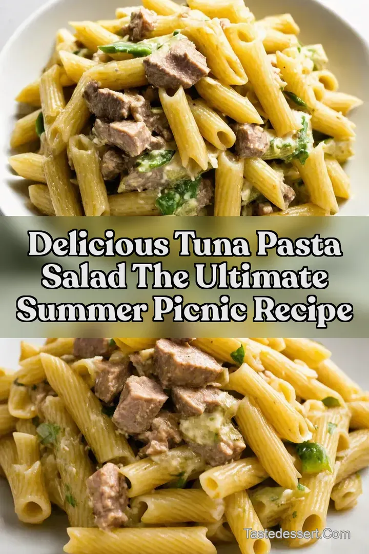 Delicious Tuna Pasta Salad The Ultimate Summer Picnic Recipe