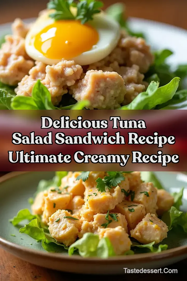 Delicious Tuna Salad Sandwich Recipe Ultimate Creamy Recipe