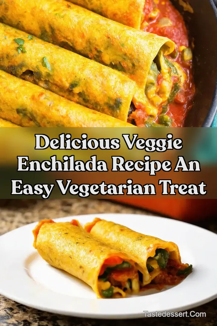 Delicious Veggie Enchilada Recipe An Easy Vegetarian Treat