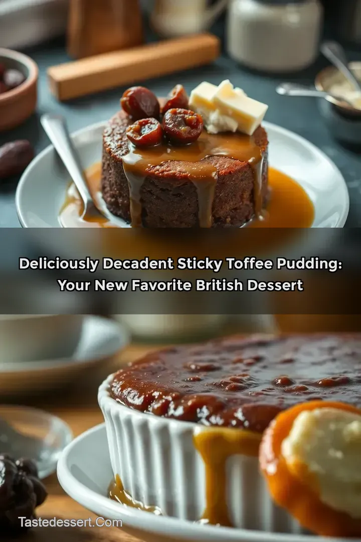 Deliciously Decadent Sticky Toffee Pudding: Your New Favorite British Dessert