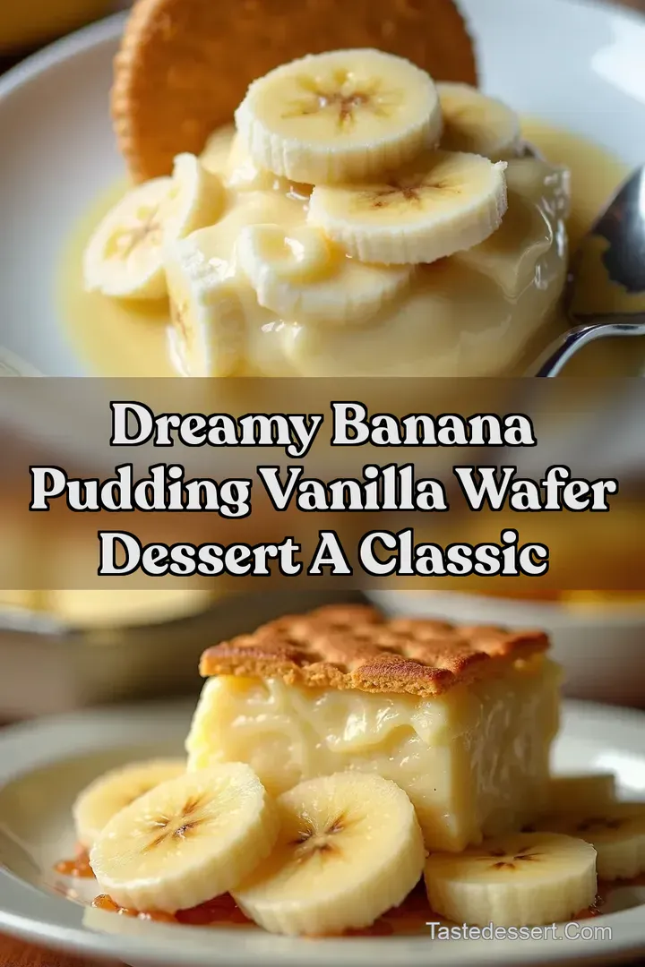 Dreamy Banana Pudding Vanilla Wafer Dessert A Classic