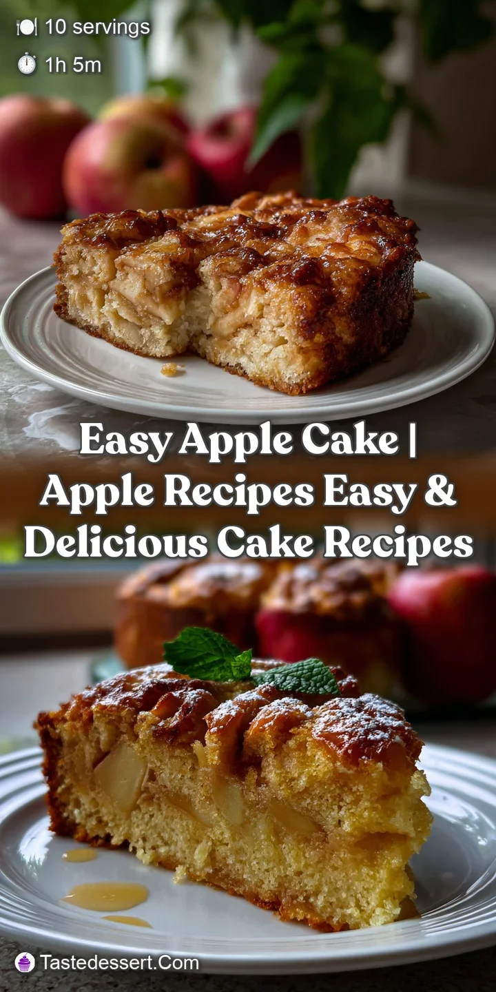 Easy Apple Cake | Apple Recipes Easy & Delicious Cake Recipes