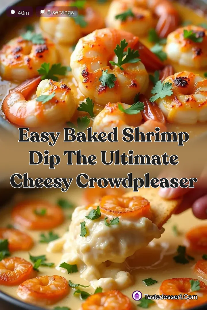 Easy Baked Shrimp Dip The Ultimate Cheesy CrowdPleaser