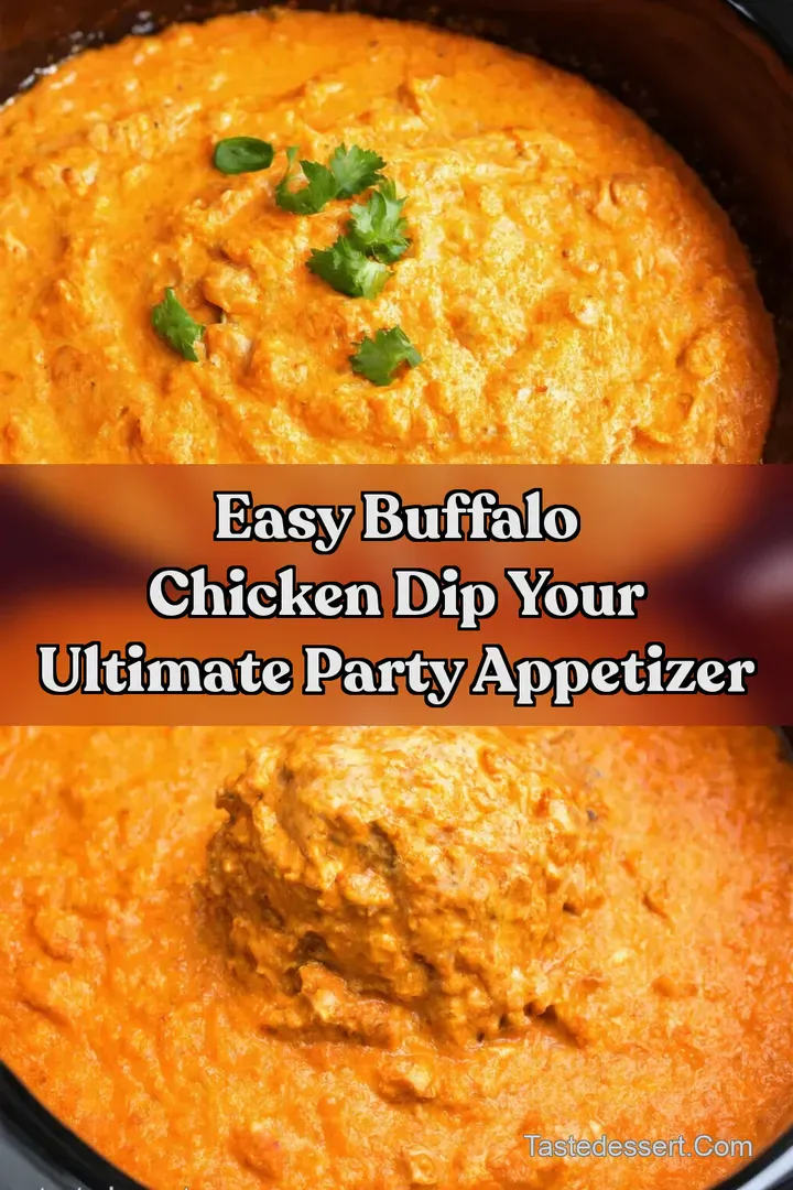 Easy Buffalo Chicken Dip Your Ultimate Party Appetizer
