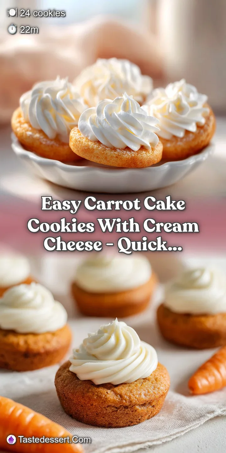 Close-up of a moist, orange-hued cookie with a velvety white cream frosting swirl and tiny flecks of cinnamon.