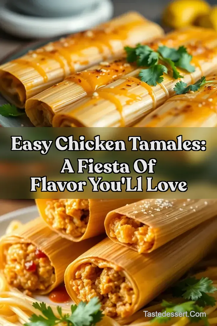 Easy Chicken Tamales: A Fiesta of Flavor You ll Love