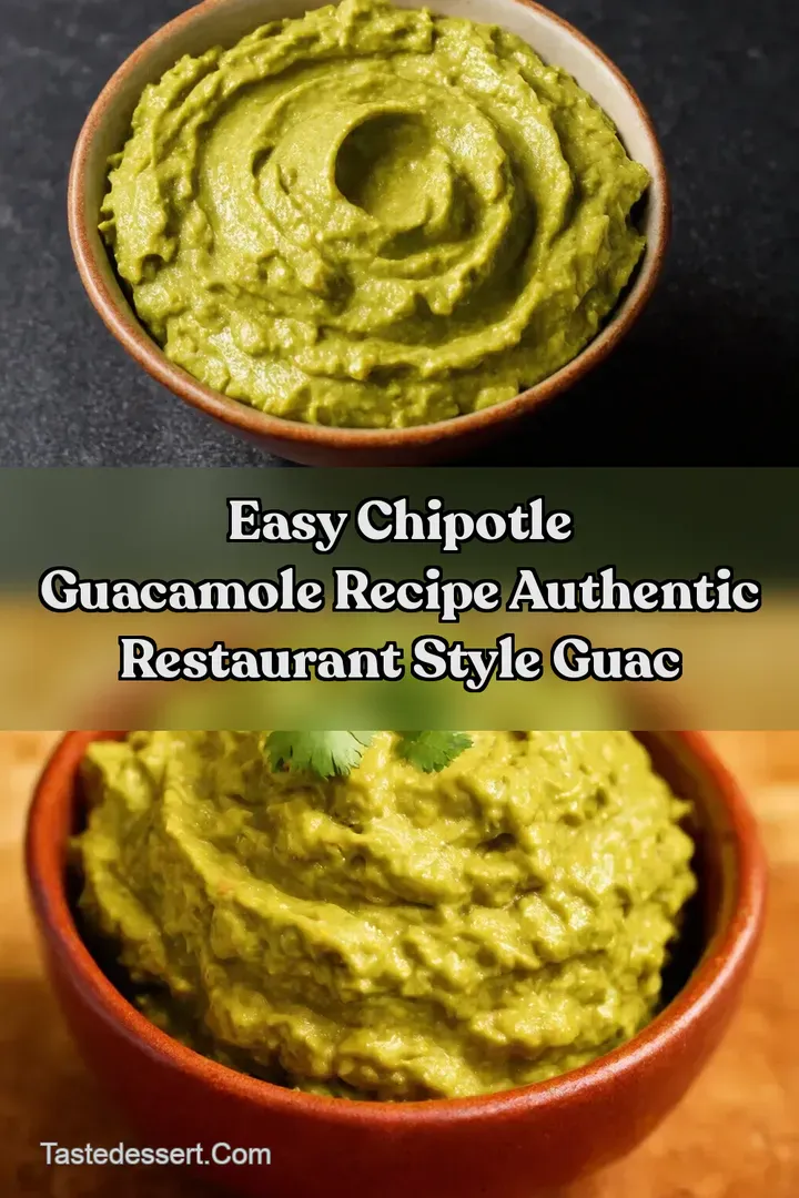 Easy Chipotle Guacamole Recipe Authentic Restaurant Style Guac