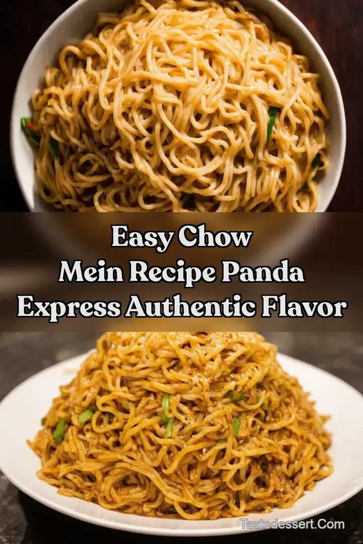 Easy Chow Mein Recipe Panda Express Authentic Flavor