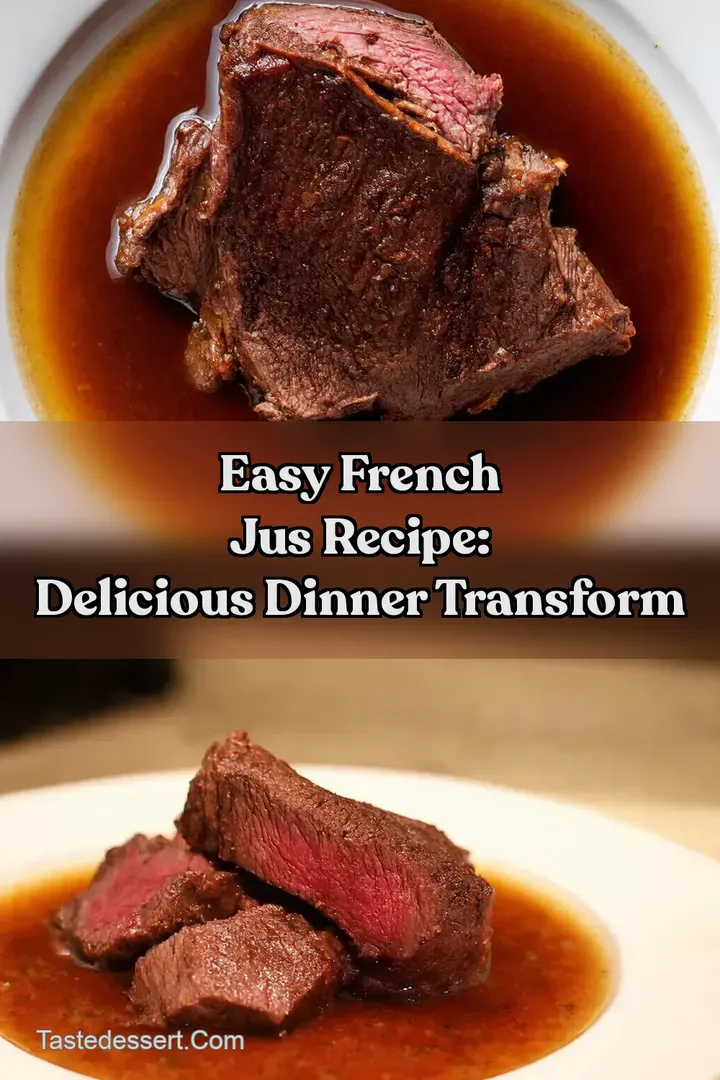 Easy French jus recipe: Delicious Dinner Transform : PIN FOR LATER Easy French jus recipe: Delicious Dinner Transform