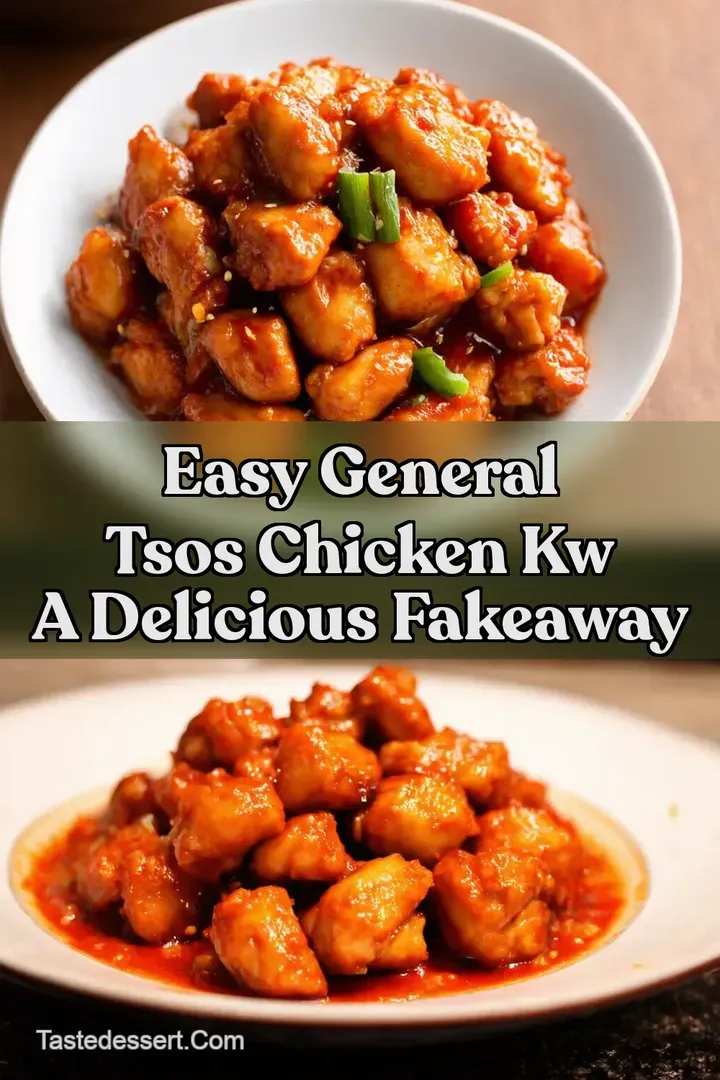 Easy General Tsos Chicken kw A Delicious Fakeaway