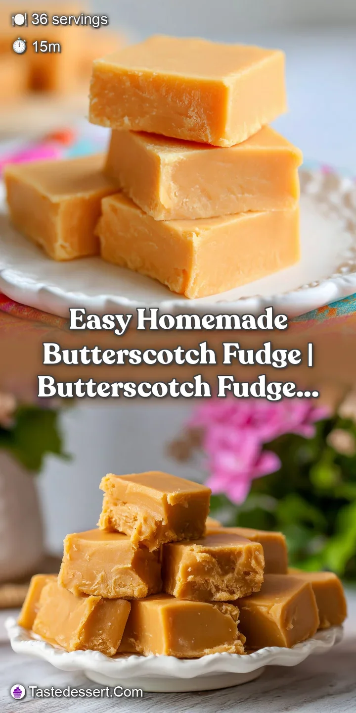 A rich, golden-brown butterscotch fudge square with a perfectly smooth texture, glistening under soft light.