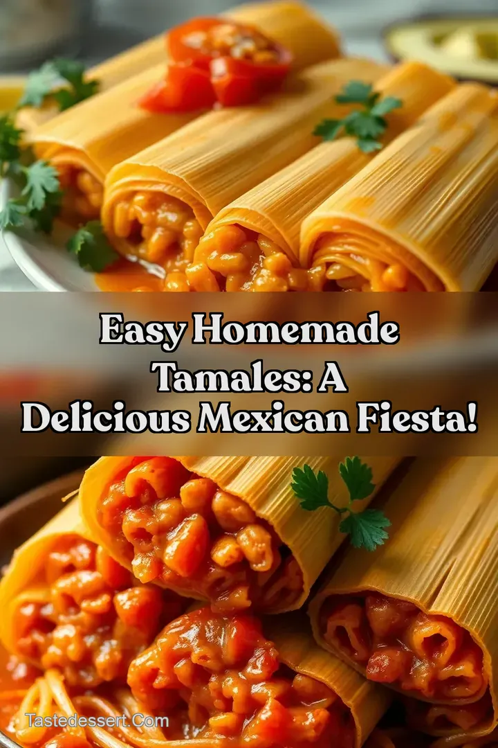 Easy Homemade Tamales: A Delicious Mexican Fiesta!