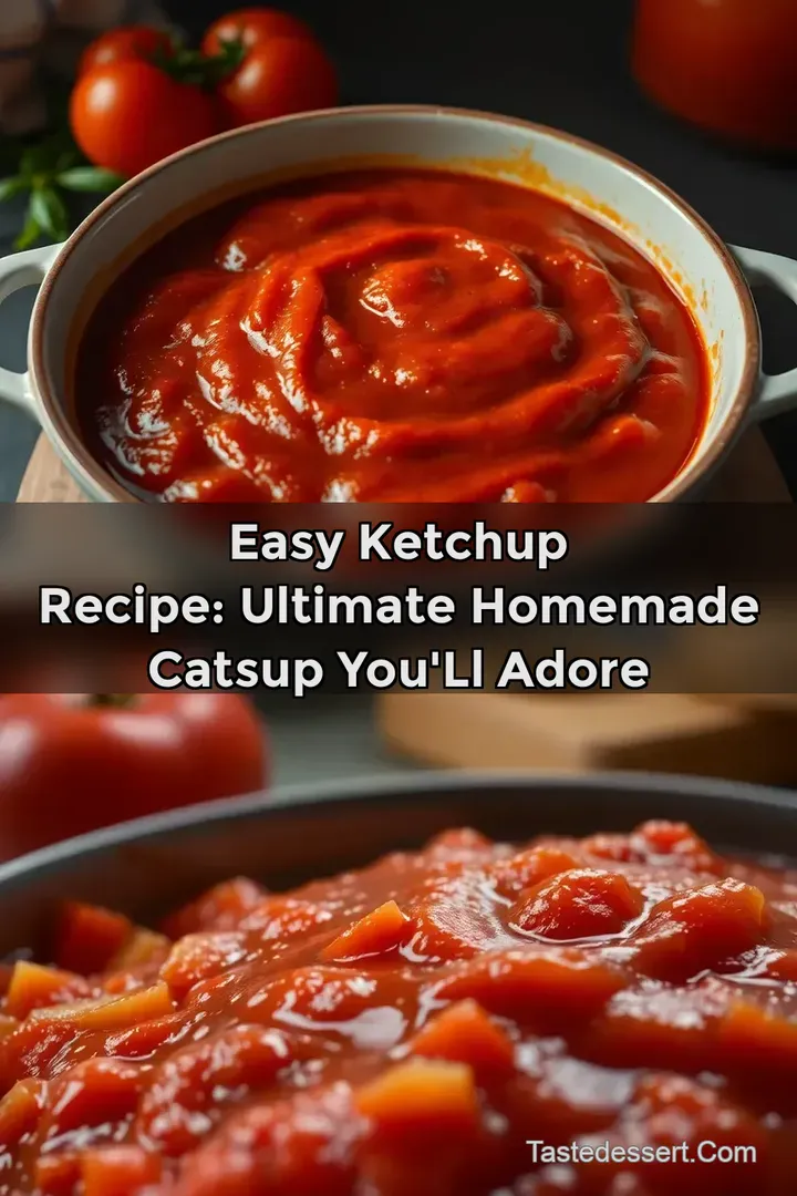Easy Ketchup Recipe: Ultimate Homemade Catsup You ll Adore