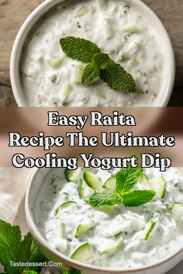 Easy Raita Recipe The Ultimate Cooling Yogurt Dip : PIN FOR LATER Easy Raita Recipe The Ultimate Cooling Yogurt Dip