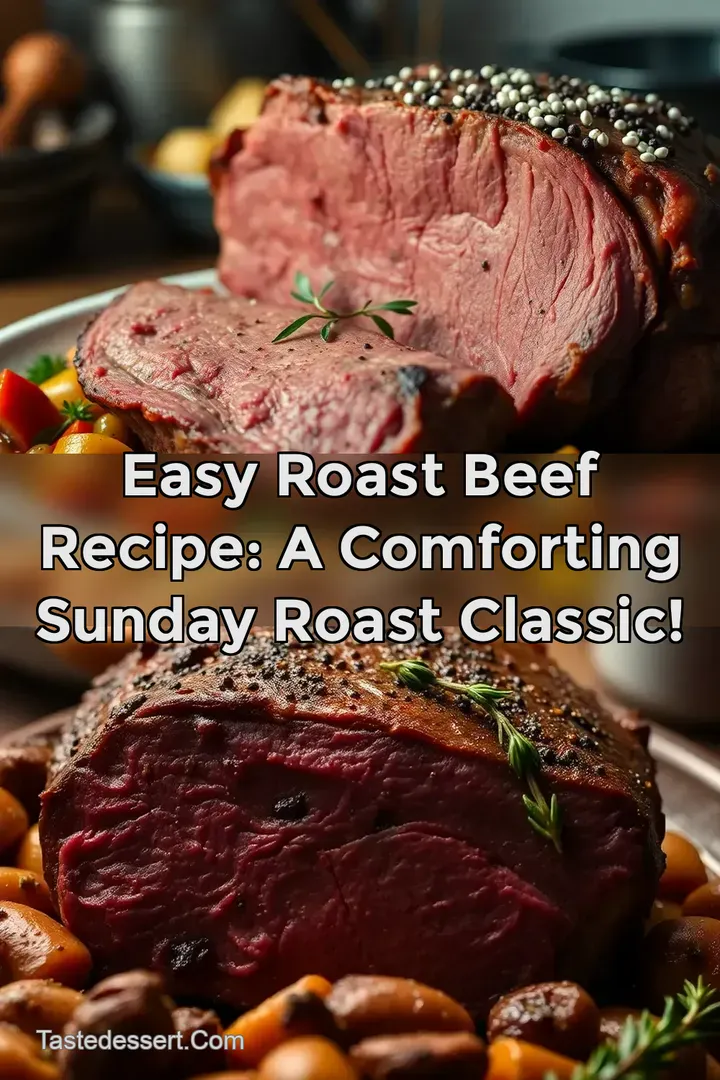 Easy Roast Beef Recipe: A Comforting Sunday Roast Classic!