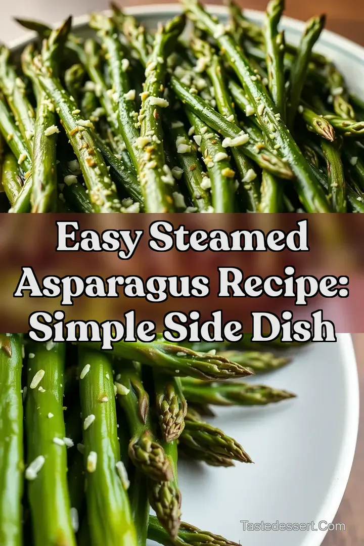 Easy Steamed Asparagus Recipe: Simple Side Dish