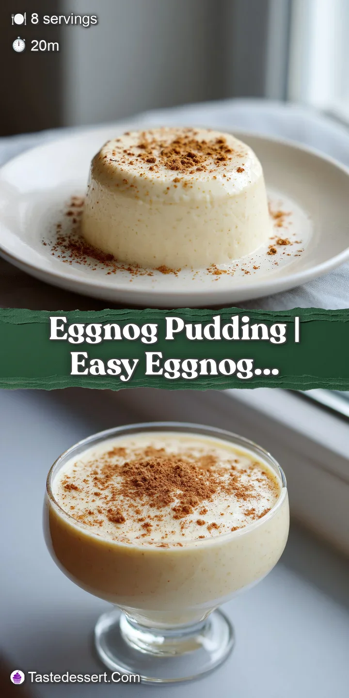 Close-up of a velvet-smooth, pale yellow custard with a dusting of brown spice and a creamy, rich texture.