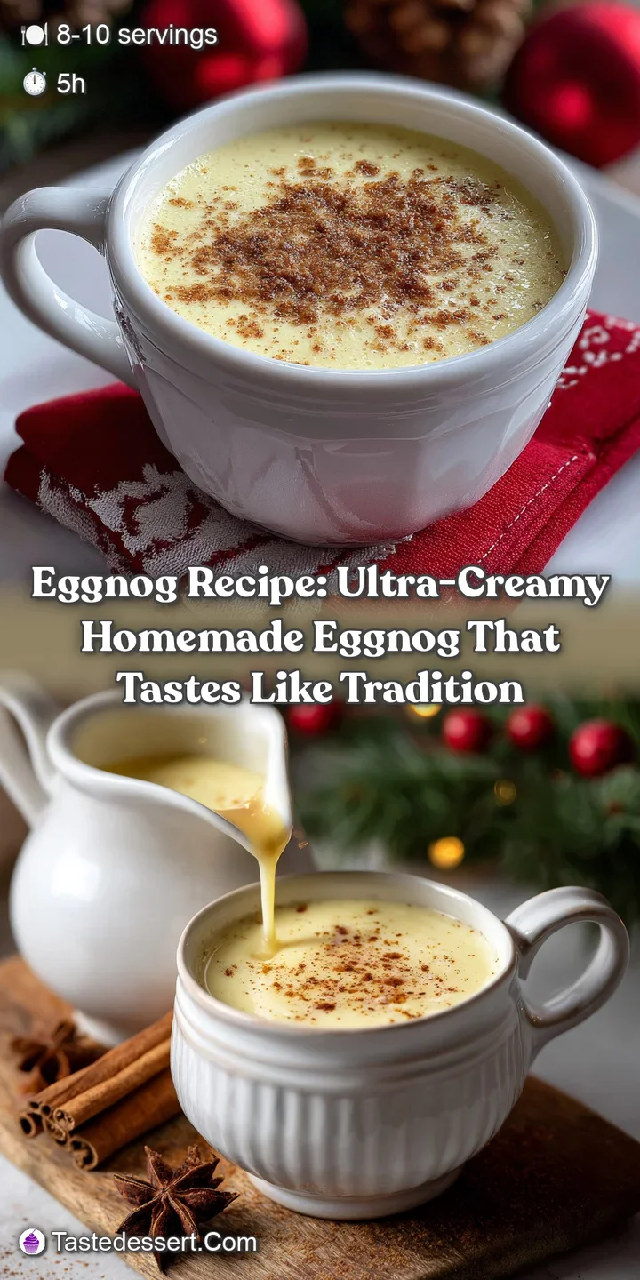 Eggnog Recipe: Ultra-Creamy Homemade Eggnog That Tastes Like Tradition