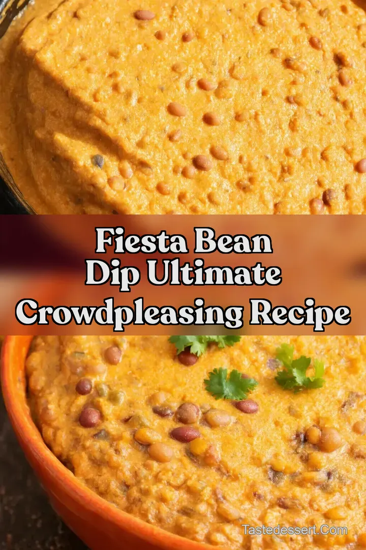 Fiesta Bean Dip Ultimate CrowdPleasing Recipe