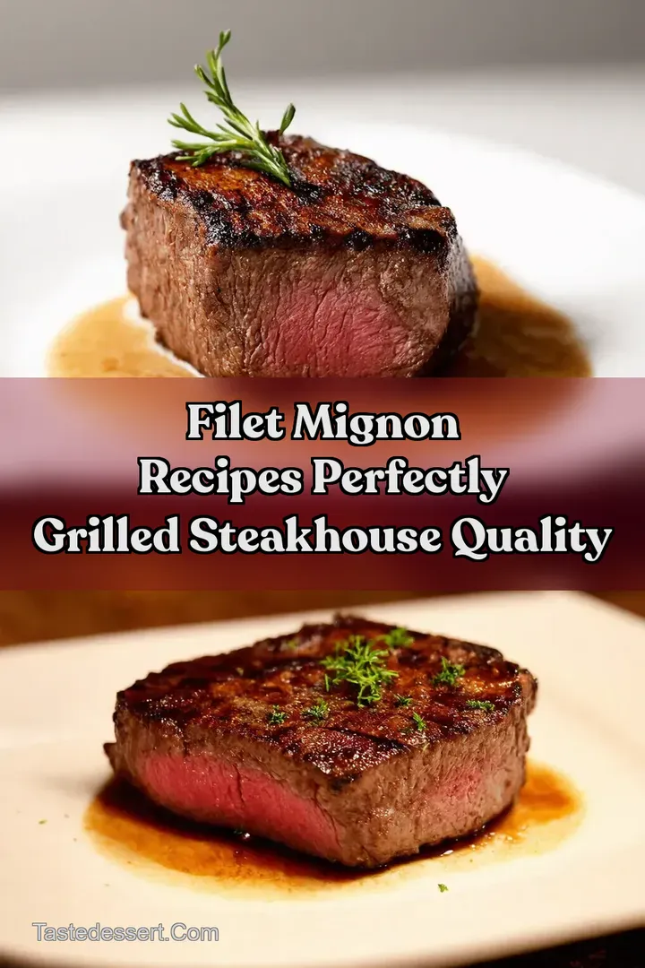 Filet Mignon Recipes Perfectly Grilled Steakhouse Quality : PIN FOR LATER Filet Mignon Recipes Perfectly Grilled Steakhouse Quality