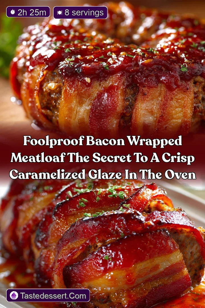 Foolproof Bacon Wrapped Meatloaf The Secret to a Crisp Caramelized Glaze in the Oven