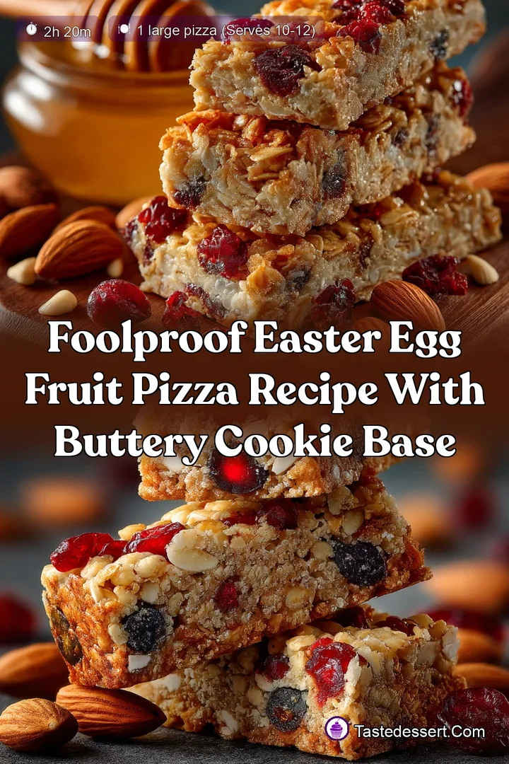 Foolproof Easter Egg Fruit Pizza Recipe with Buttery Cookie Base