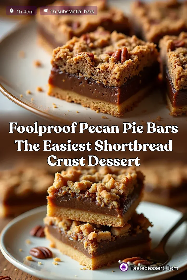 Foolproof Pecan Pie Bars The Easiest Shortbread Crust Dessert