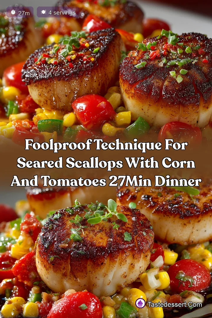 Foolproof Technique for Seared Scallops with Corn and Tomatoes 27Min Dinner