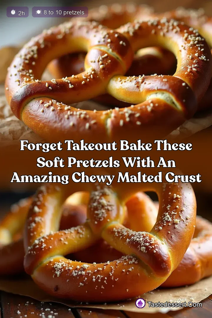 Forget Takeout Bake These Soft Pretzels with an Amazing Chewy Malted Crust