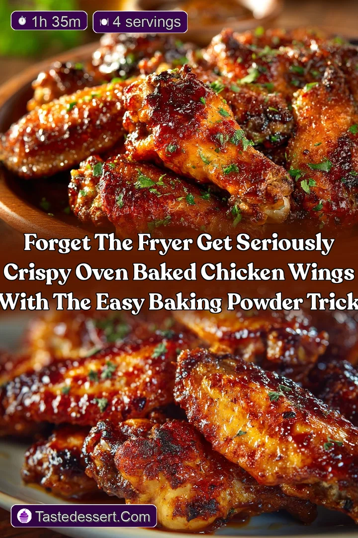 Forget the Fryer Get Seriously Crispy Oven Baked Chicken Wings with the Easy Baking Powder Trick