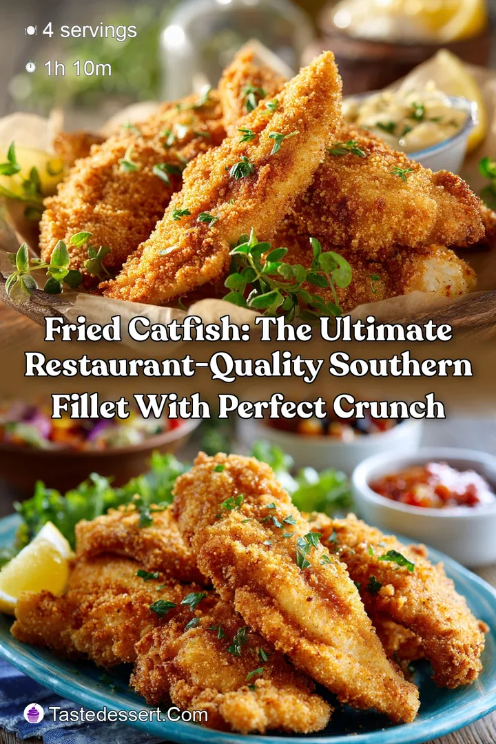 Fried Catfish: The Ultimate Restaurant-Quality Southern Fillet with Perfect Crunch