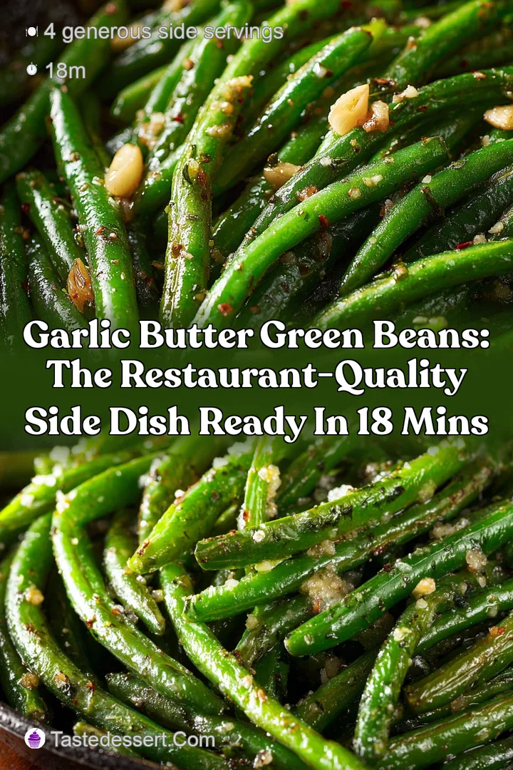Garlic Butter Green Beans: The Restaurant-Quality Side Dish Ready in 18 Mins