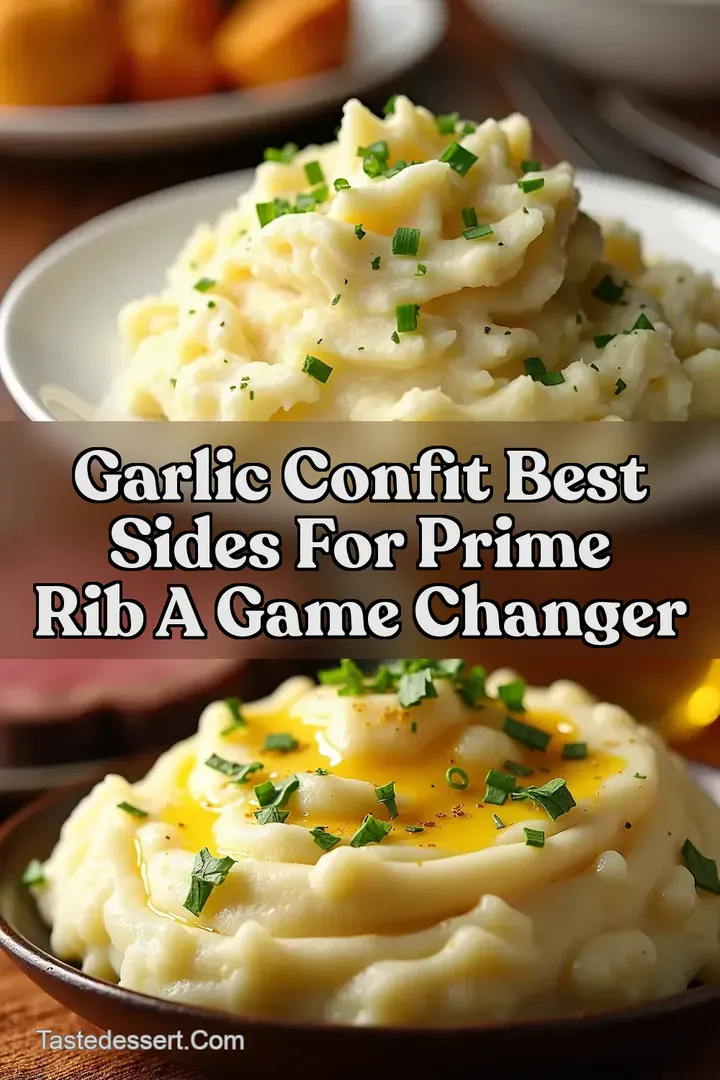 Garlic Confit best sides for prime rib A Game Changer