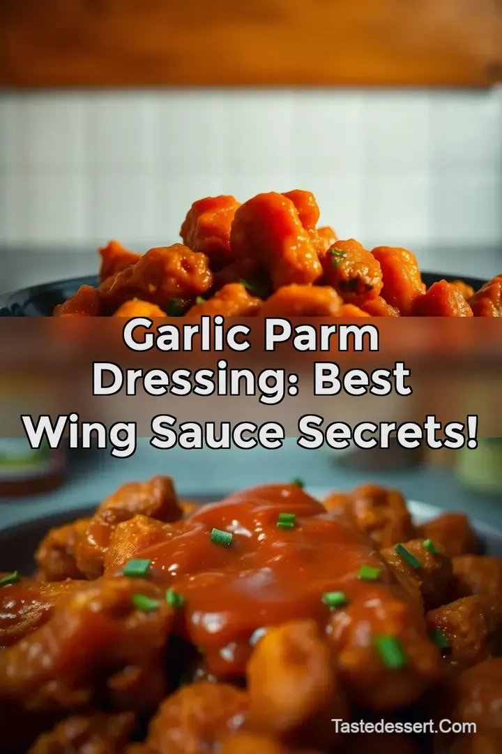 Garlic Parm Dressing: Best Wing Sauce Secrets!