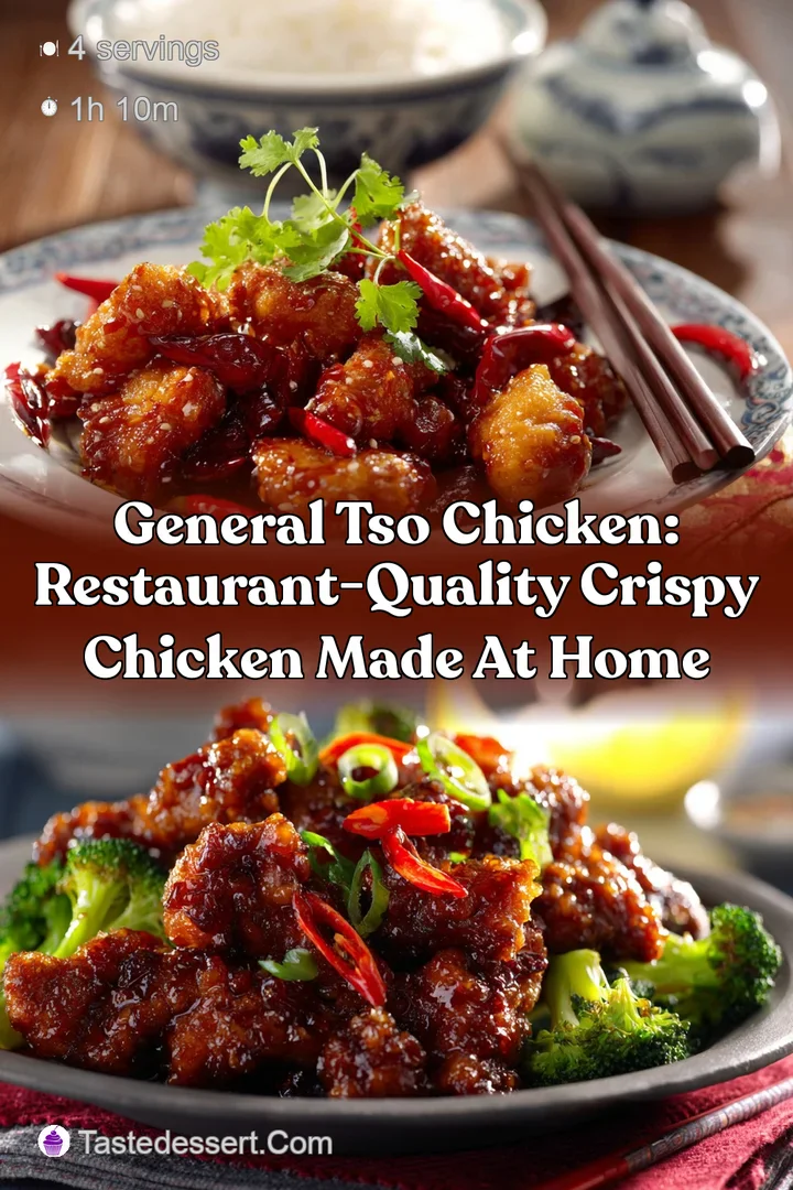 General Tso Chicken: Restaurant-Quality Crispy Chicken Made at Home