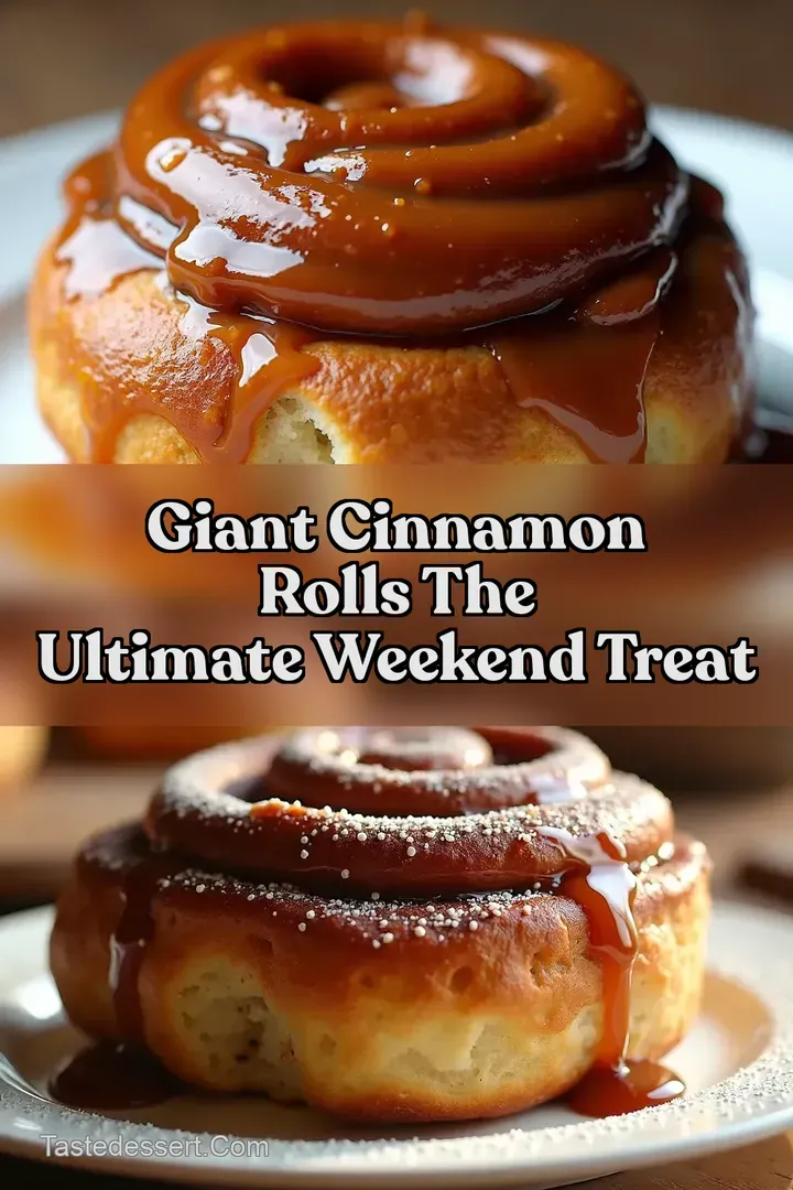 Giant Cinnamon Rolls The Ultimate Weekend Treat